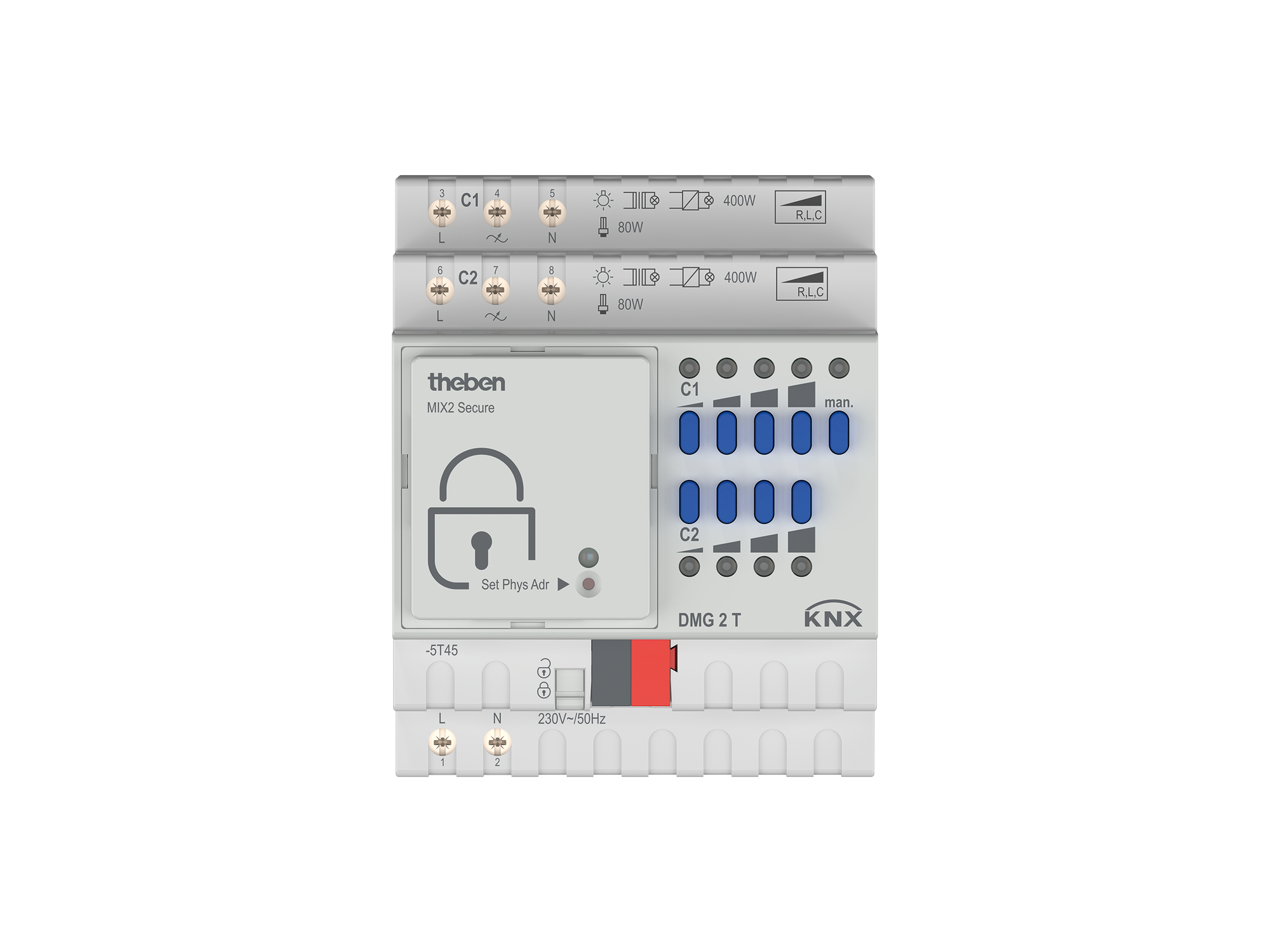 DMG 2 T KNX | Actuators | KNX | Home And Building Control | Theben